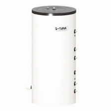 Бойлер косвенного нагрева S-TANK Solar DUO SS (нерж. сталь) SRD 1500л