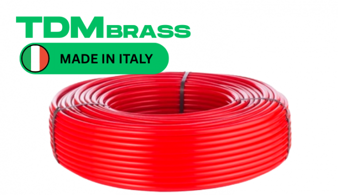 Пластиковая труба для теплого пола TDMBrass 16*2.0  PERT-EVOH-PERT 400м фото 1