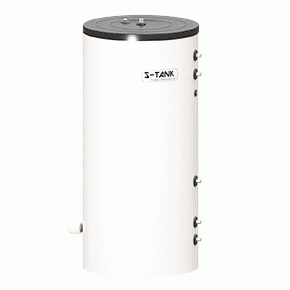 Бойлер косвенного нагрева S-TANK SS-HP (нерж. сталь) HP 300л фото 1