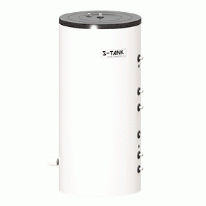 Бойлер косвенного нагрева S-TANK Solar DUO SS (нерж. сталь) SRD 1500л фото 1