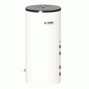 Бойлер косвенного нагрева S-TANK Solar SS (нерж. сталь) SR 1200л фото 1